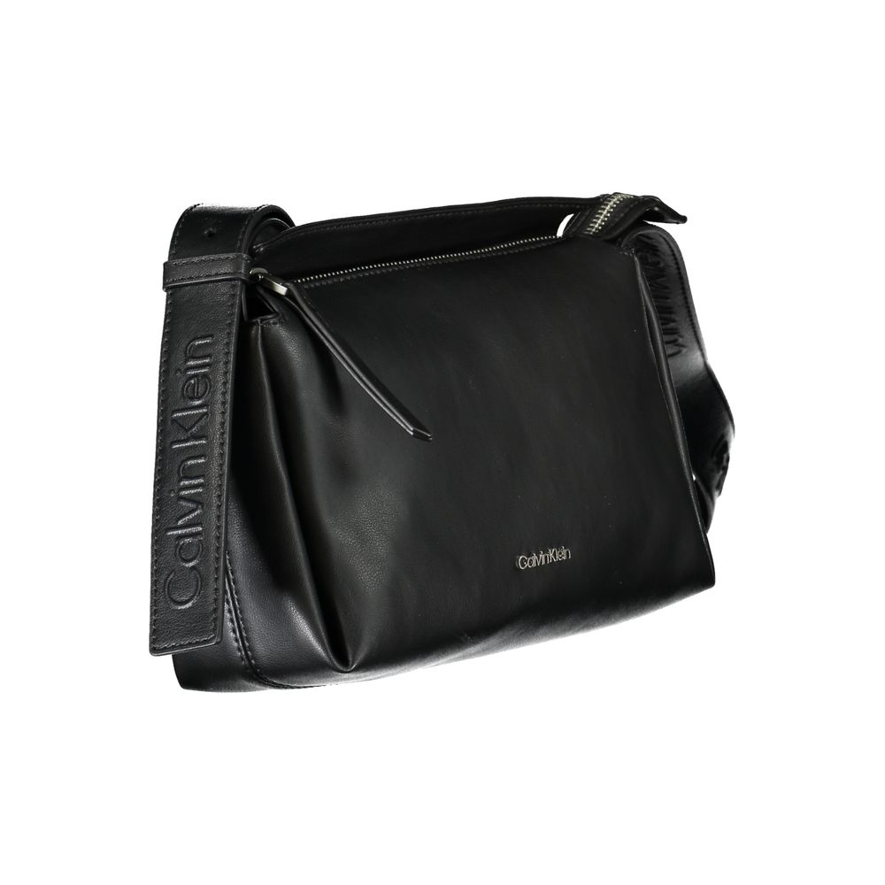 Calvin Klein Black Polyester Women Shoulder Bag | Regal Royce