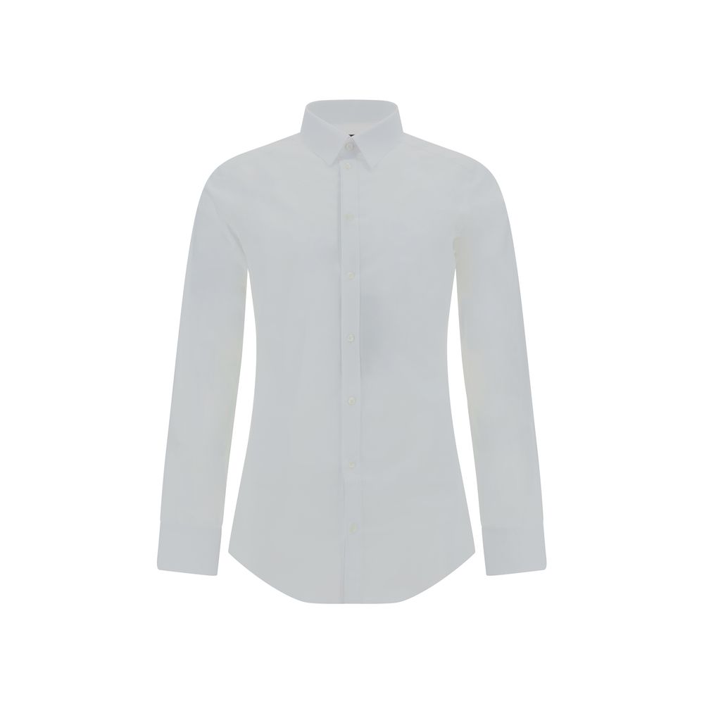 Dolce & Gabbana White Elastane Dress Shirt | Regal Royce