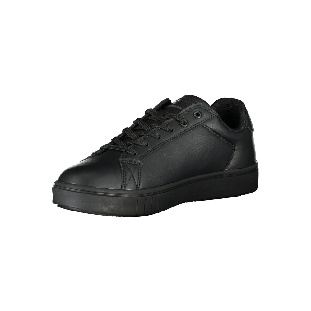 Mares Black Polyurethane Men Sneaker | Regal Royce