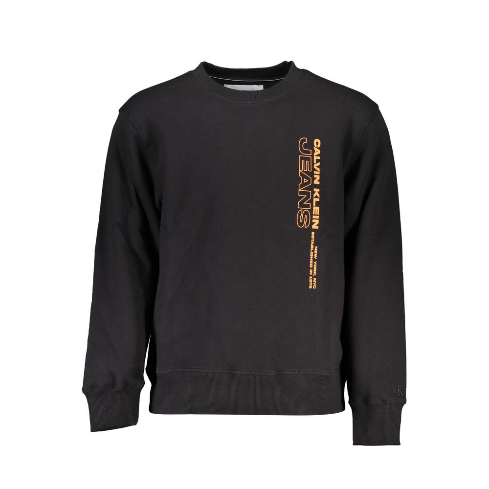 Calvin Klein Black Cotton Men's Sweatshirt | Regal Royce