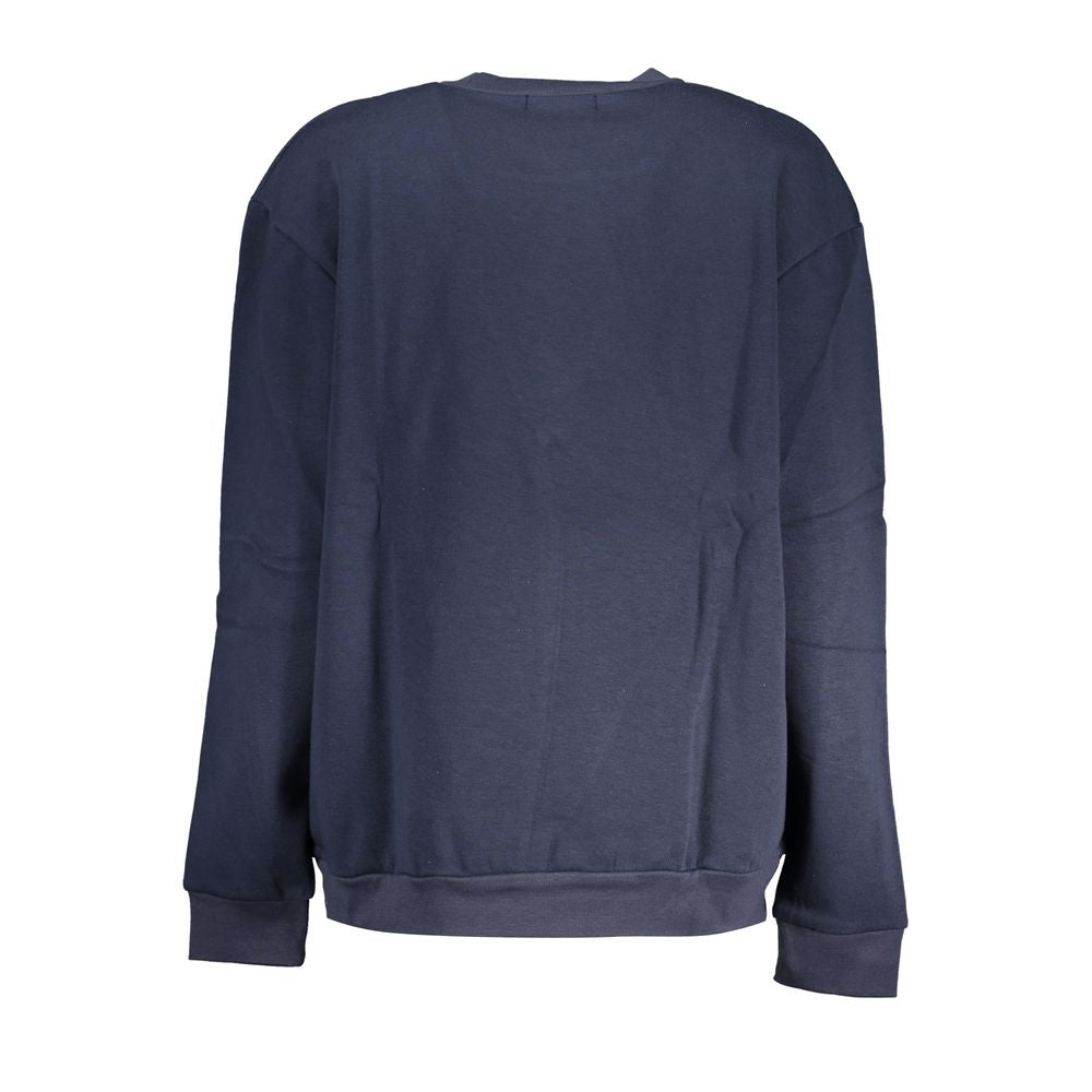 Cavalli Class Blu Polyester Woman Sweatshirt | Regal Royce