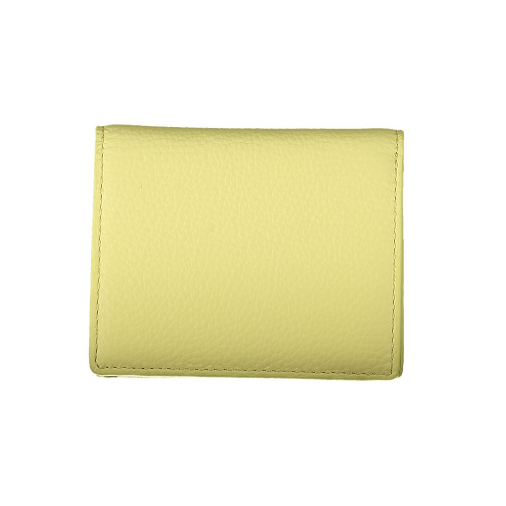 Coccinelle Giallo Leather Women Wallet | Regal Royce