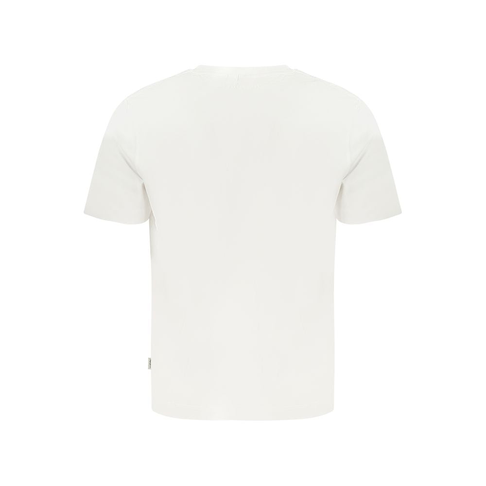 Pepe Jeans Bianco Cotton Mens T-Shirt | Regal Royce