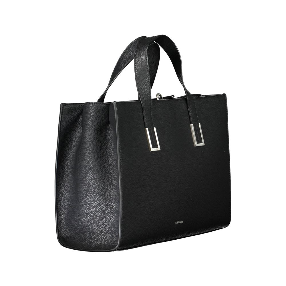Calvin Klein Black Polyester Women Handbag | Regal Royce