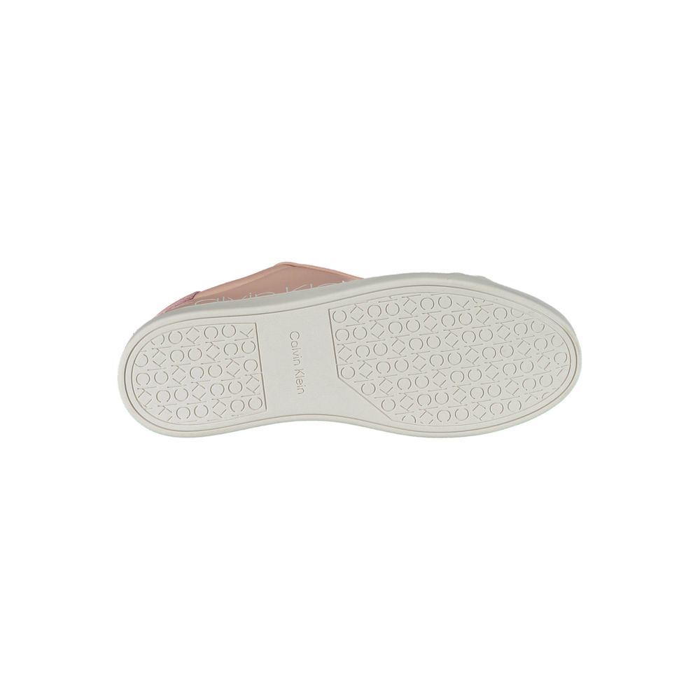 Calvin Klein Pink Polyester Women Sneaker | Regal Royce