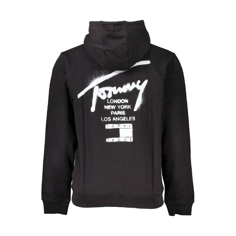 Tommy Hilfiger Black Cotton Mens Sweatshirt | Regal Royce