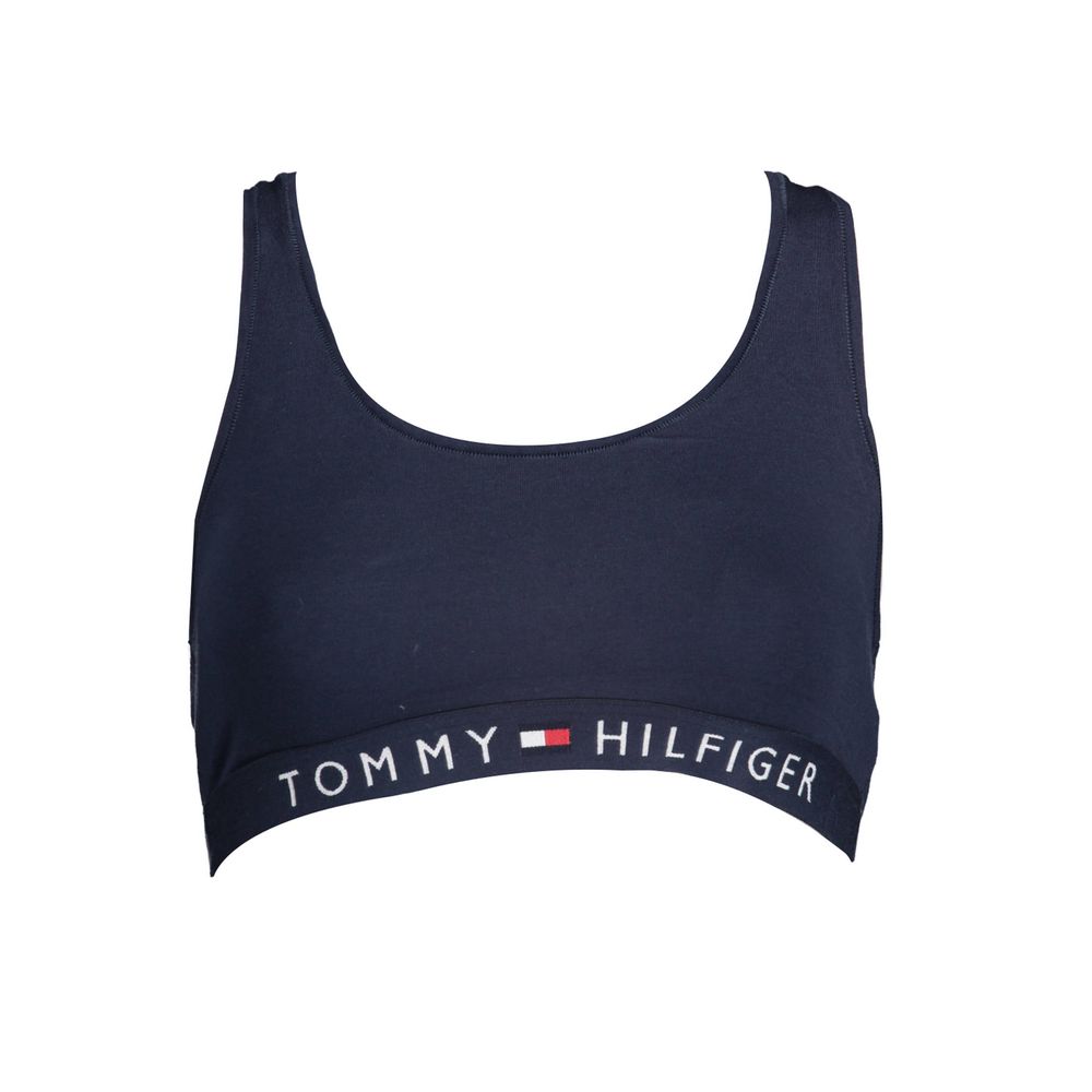 Tommy Hilfiger Blu Cotone Women Sports Bra | Regal Royce