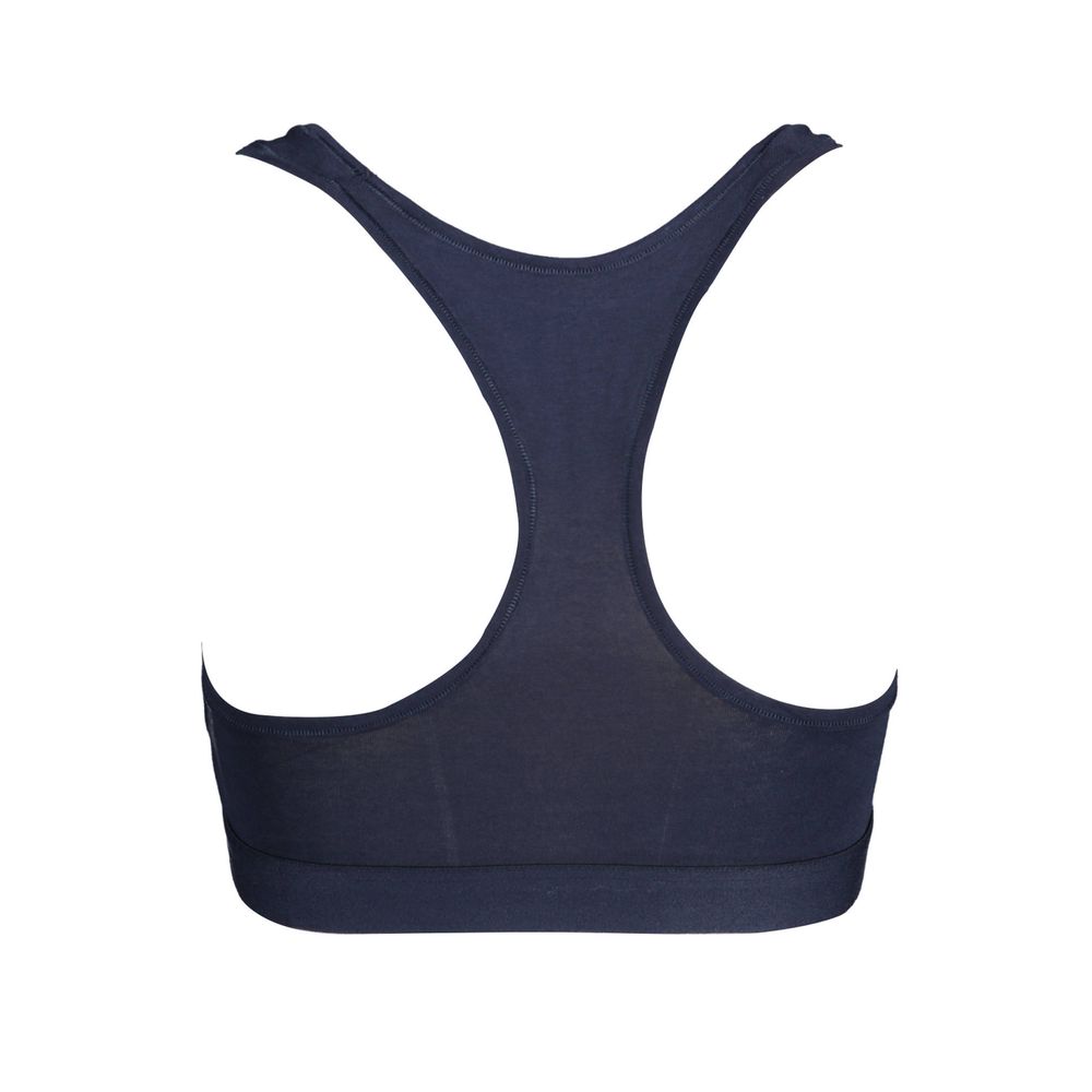 Tommy Hilfiger Blu Cotone Women Sports Bra | Regal Royce