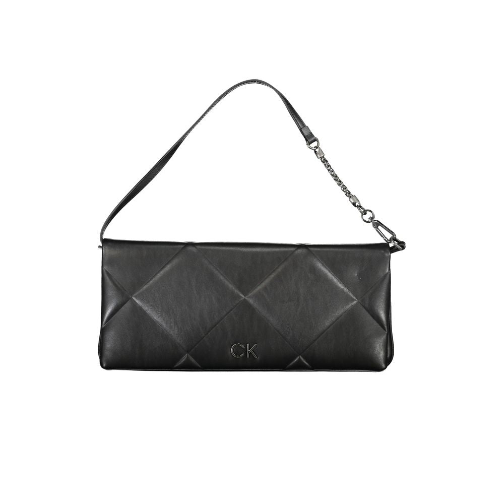 Calvin Klein Black Polyester Woman Handbag | Regal Royce