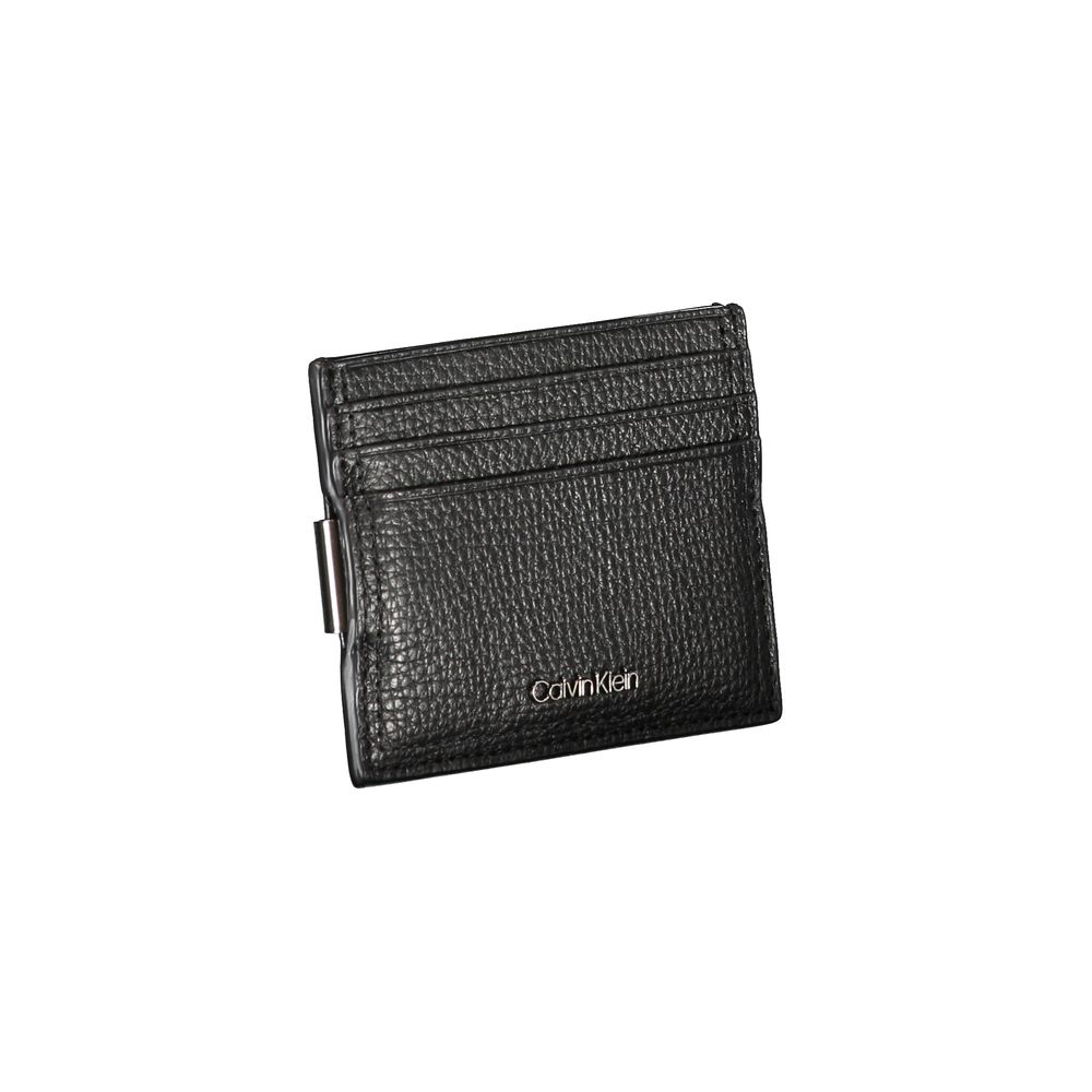 Calvin Klein Sleek Leather Card Holder with Money Clip | Regal Royce
