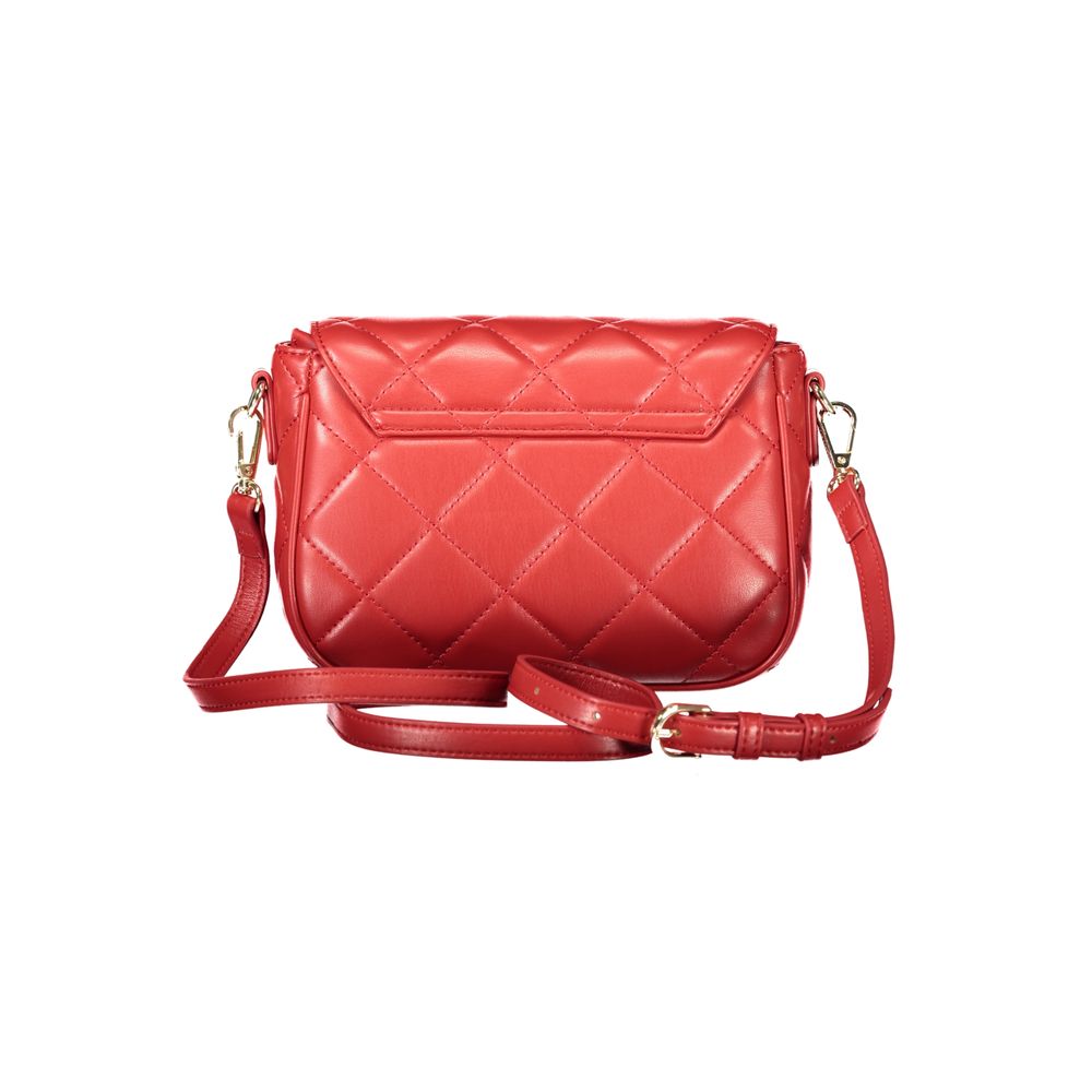 Mario Valentino Red Polyethylene Women Handbag | Regal Royce