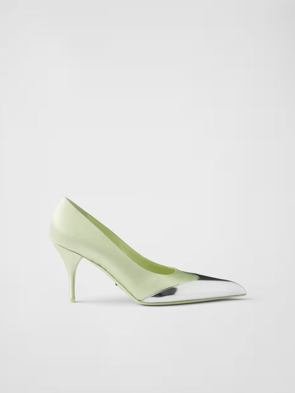 Prada Satin And Metallic Leather Pumps | Regal Royce