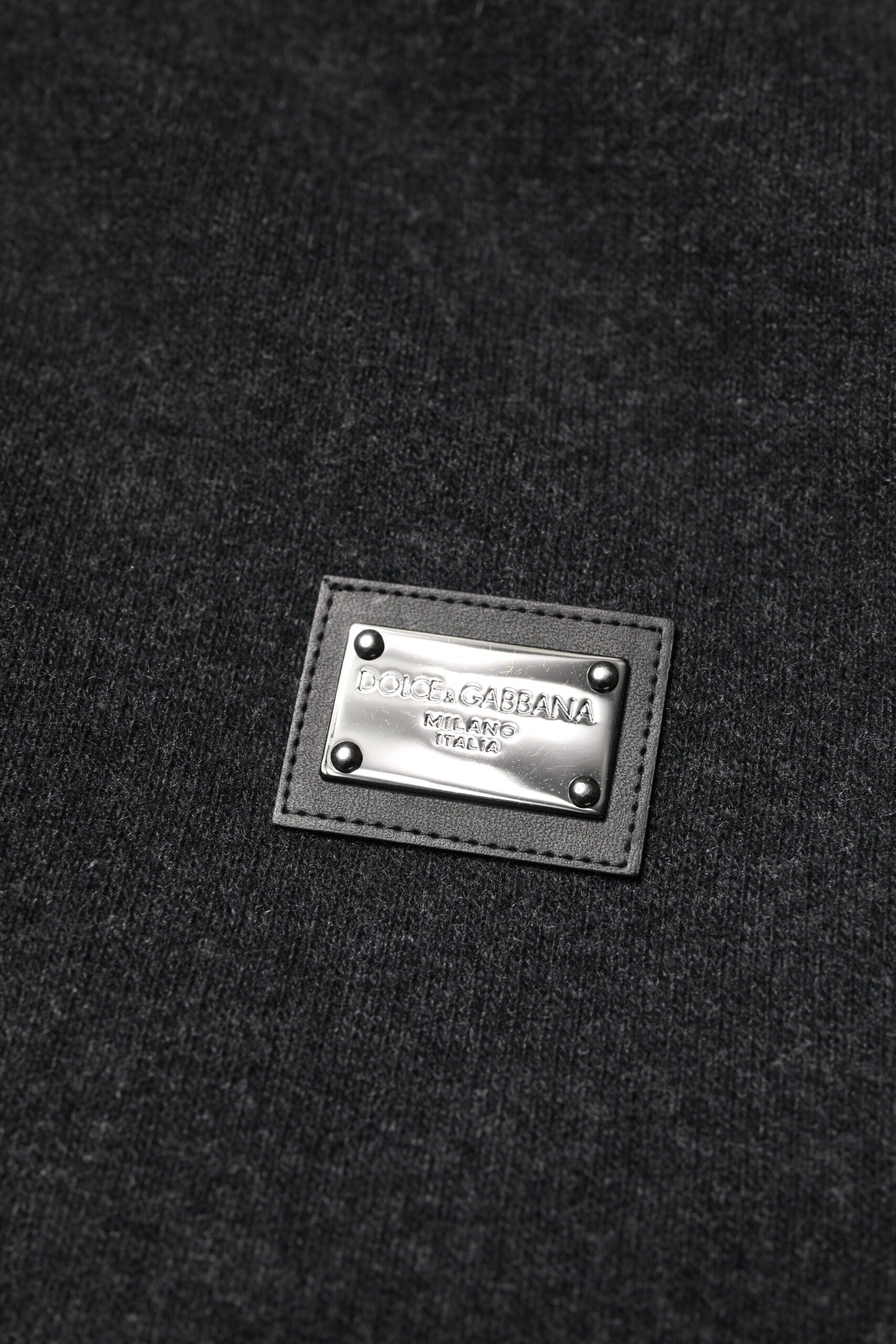 Dolce & Gabbana Black DG Logo Plaque Hooded Bomber Jacket | Regal Royce