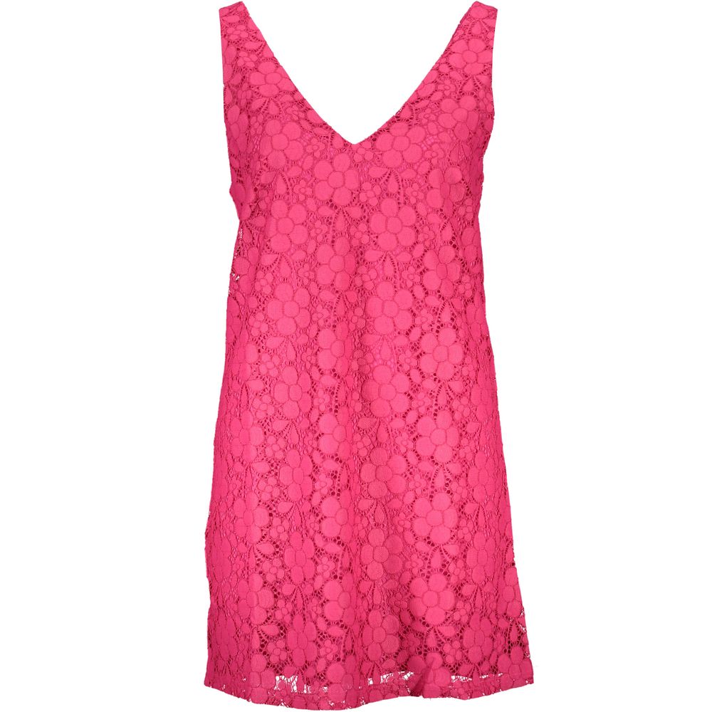 Desigual Pink Viscose Women Dress | Regal Royce