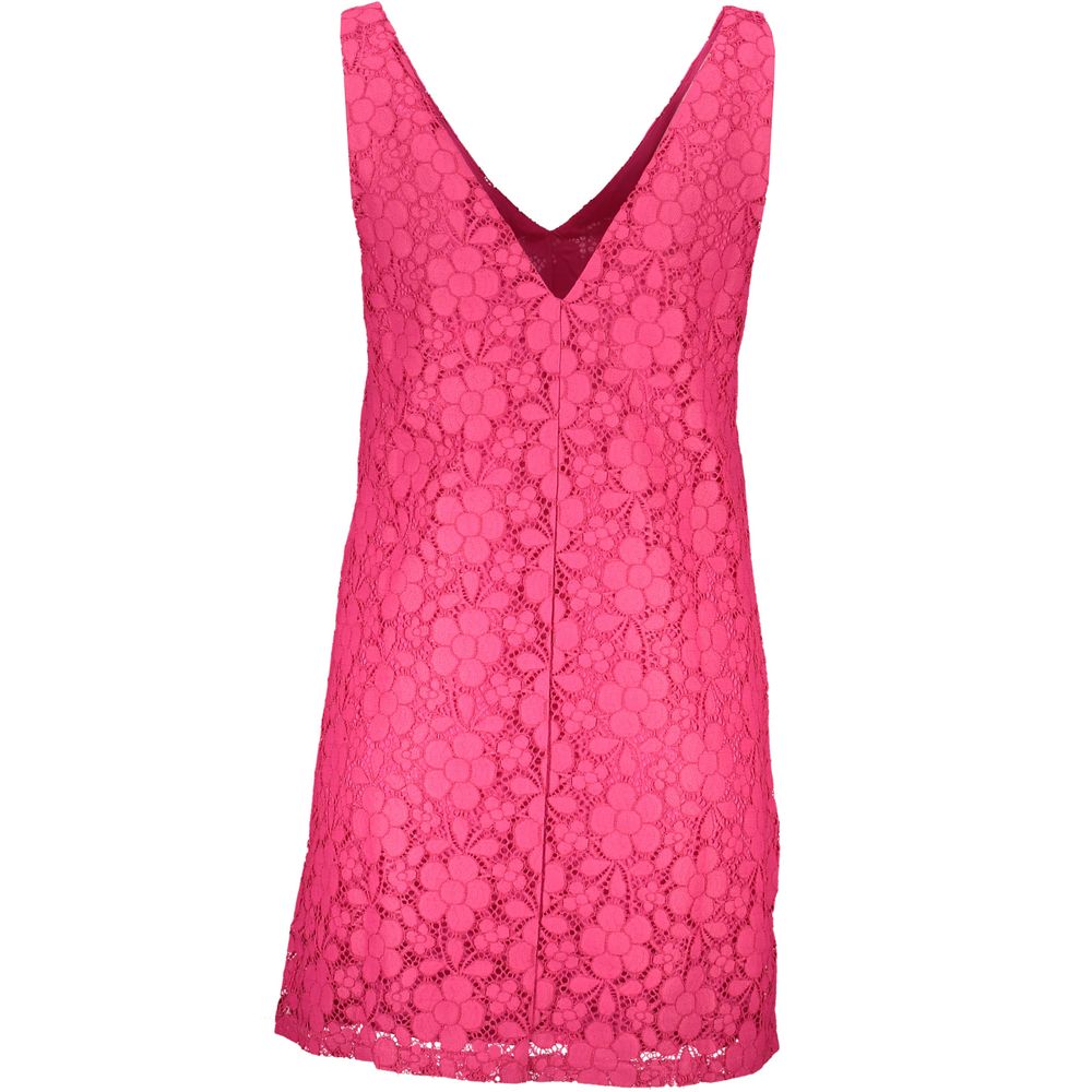 Desigual Pink Viscose Women Dress | Regal Royce