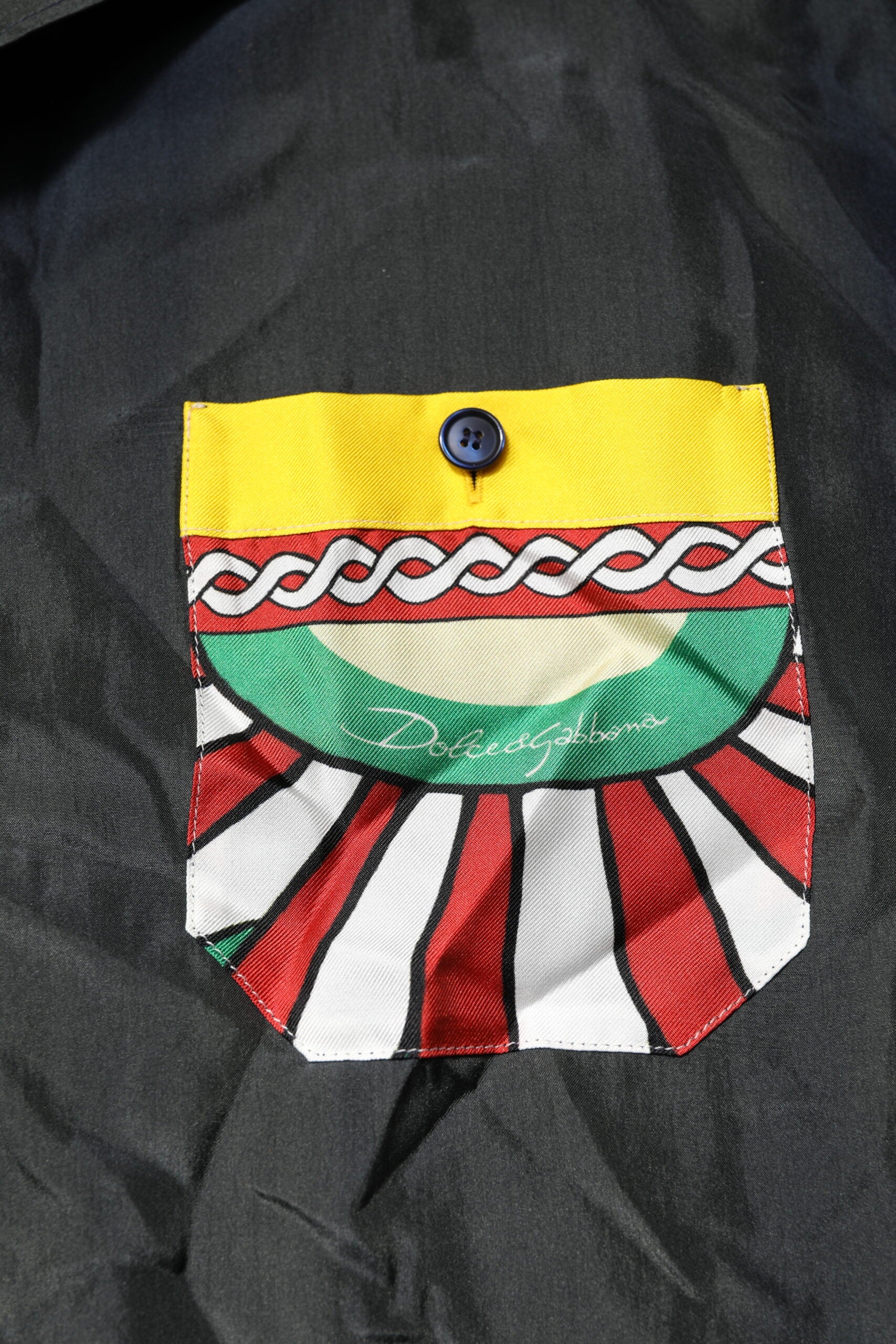 Dolce & Gabbana Black Silk Short Sleeves Men Casual Shirt | Regal Royce