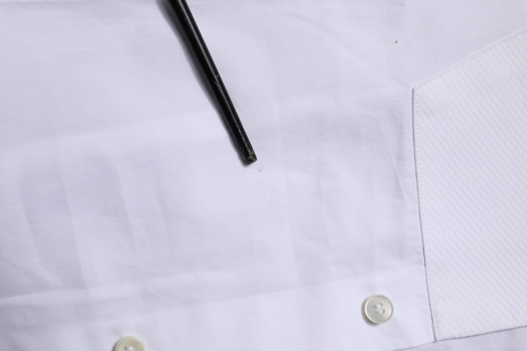 Dolce & Gabbana White Bib Cotton Poplin GOLD Formal Shirt | Regal Royce