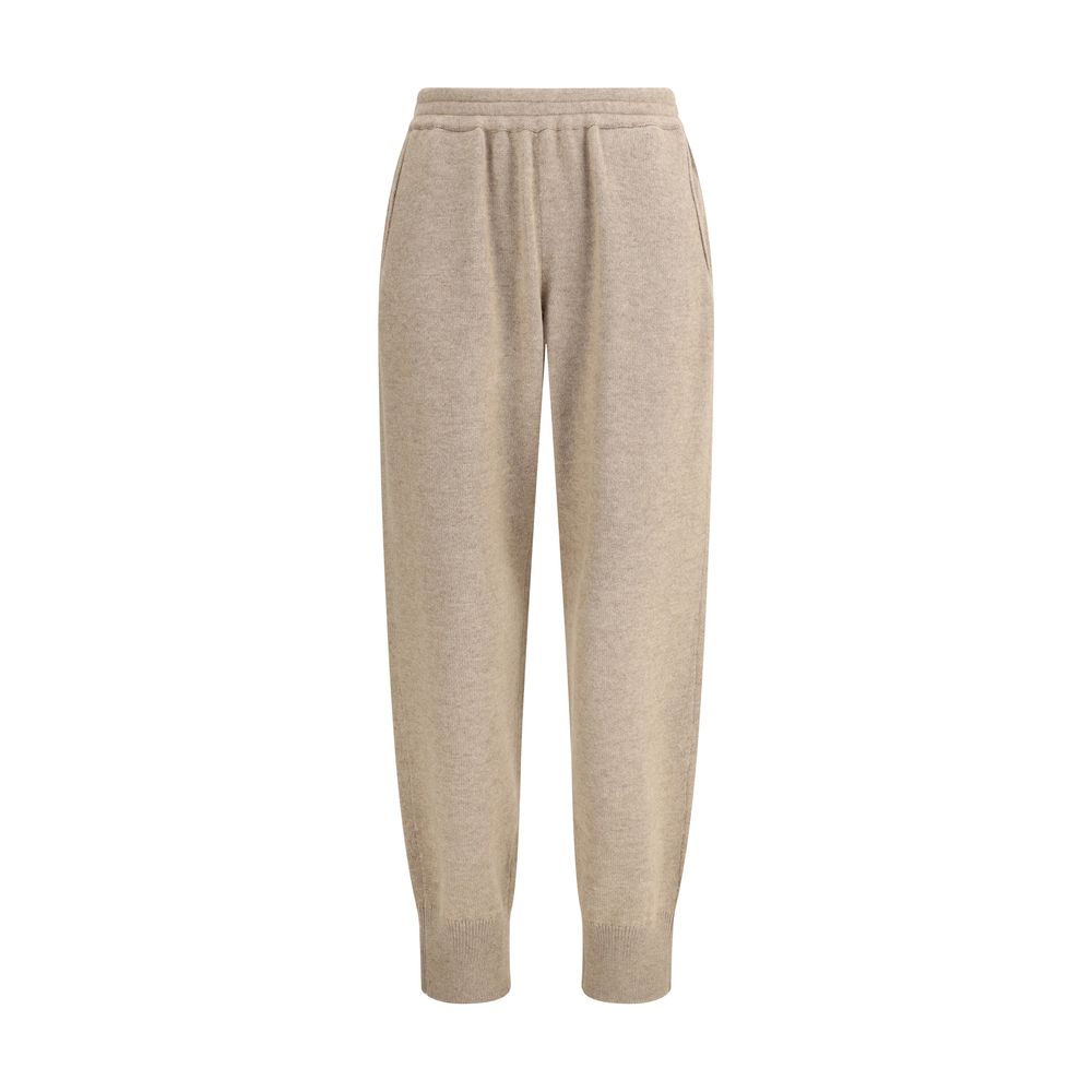 Brunello Cucinelli Beige Cashmere Pants | Regal Royce