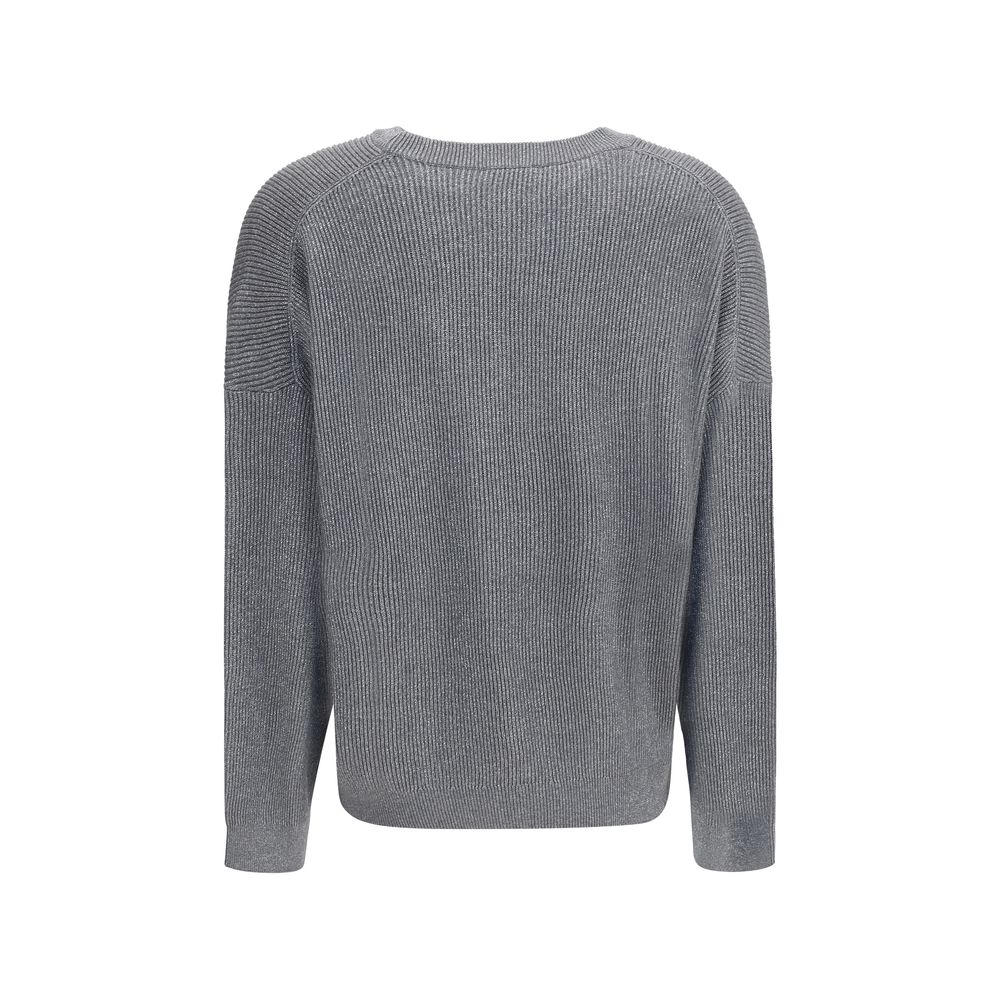 Brunello Cucinelli Gray Cotton Sweatshirt | Regal Royce