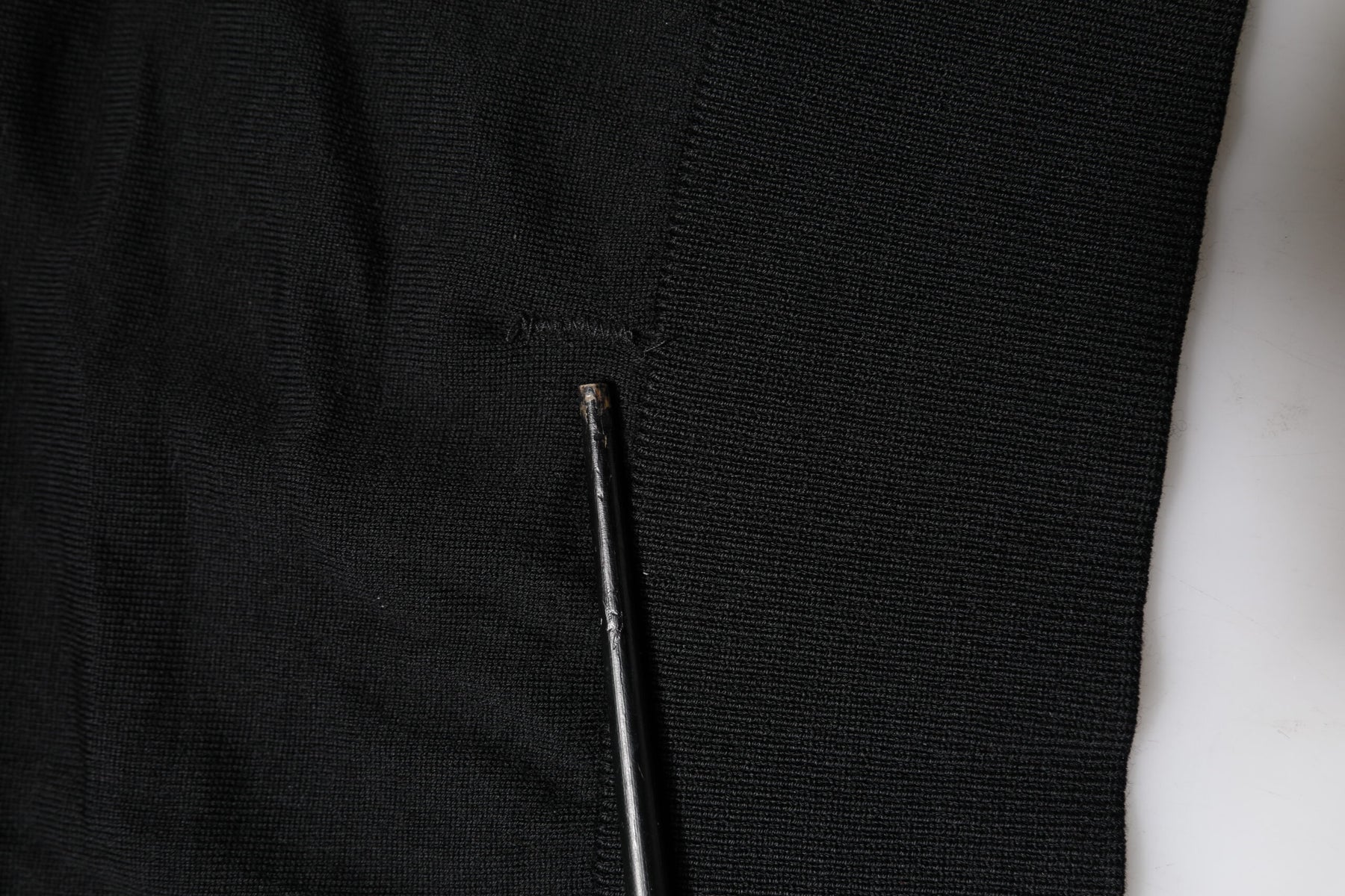 Dolce & Gabbana Black Long Sleeve Crew Neck Pullover Sweater | Regal Royce