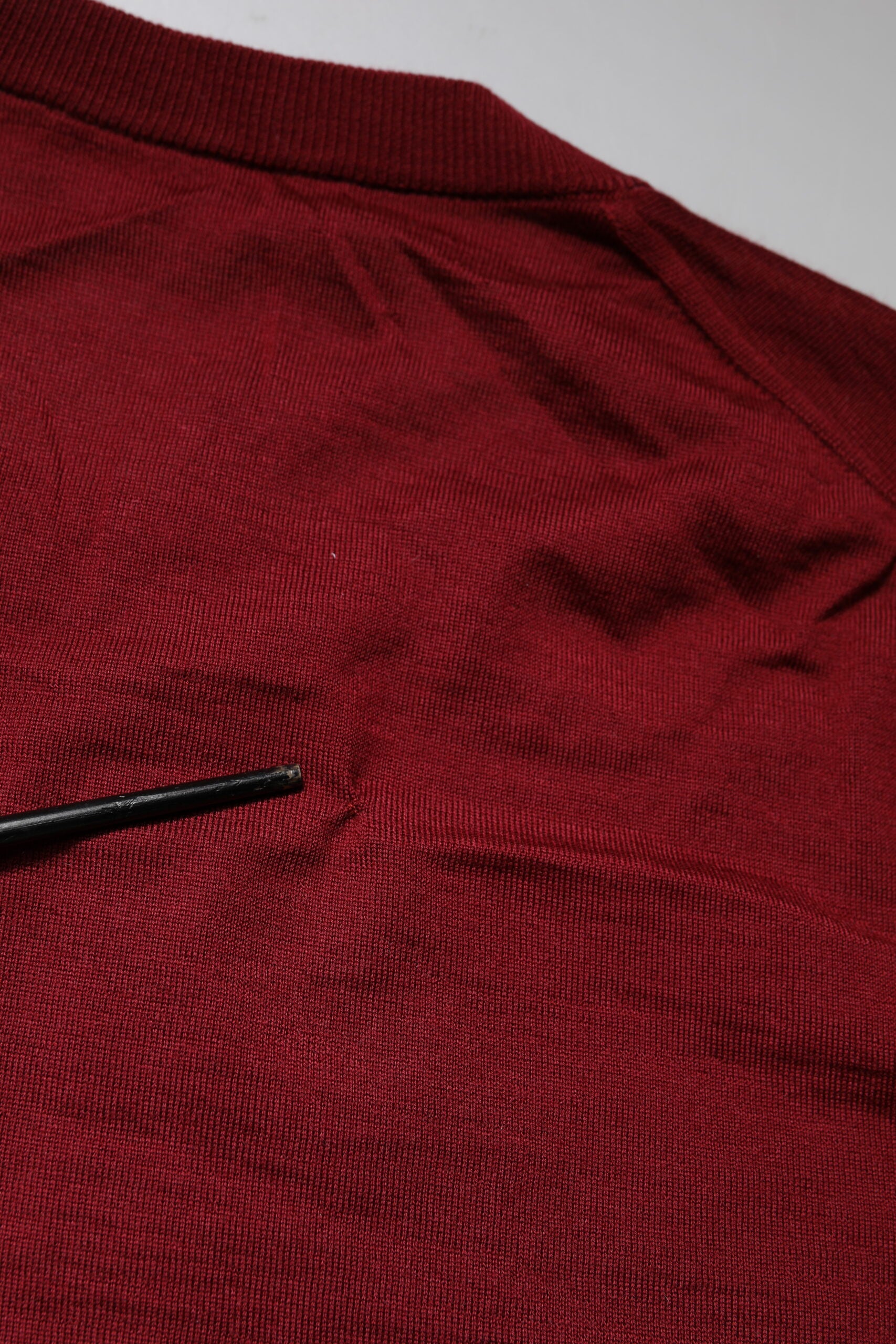 Dolce & Gabbana Maroon Cashmere Crew Neck Sweatshirt Sweater | Regal Royce