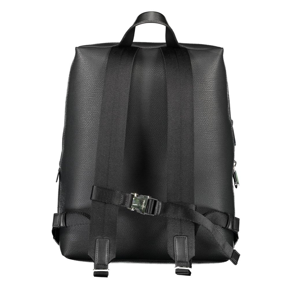 Calvin Klein Nero Polyester Men Backpack | Regal Royce