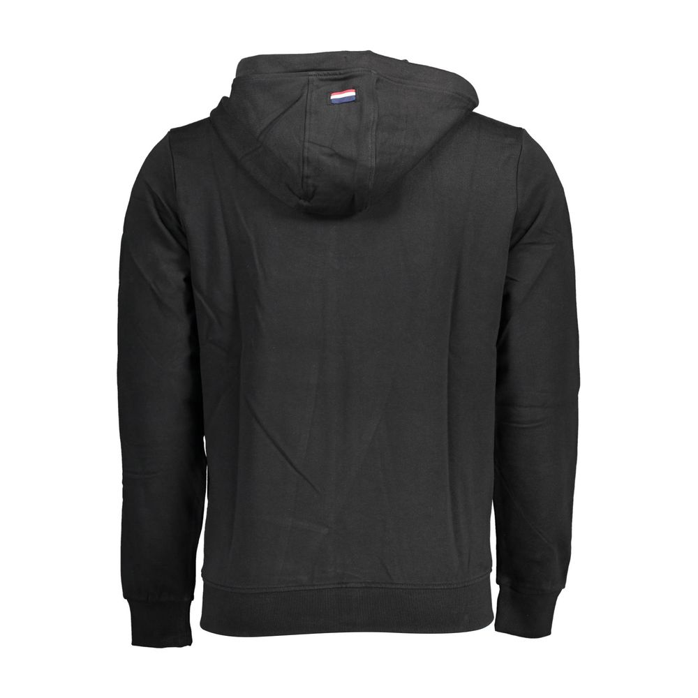 U.S. POLO ASSN. Black Cotton Men's Hoodie | Regal Royce