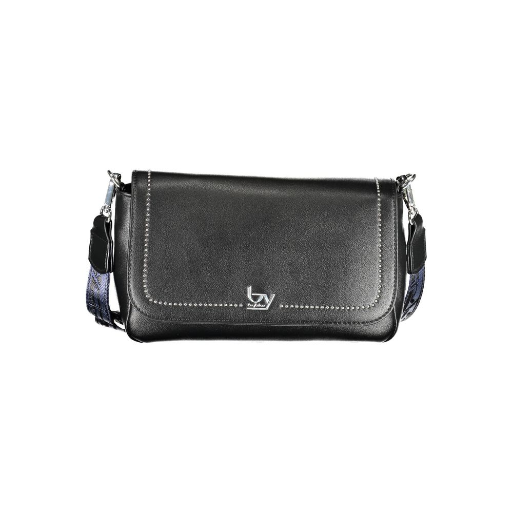 BYBLOS Black Polyethylene Women Handbag | Regal Royce