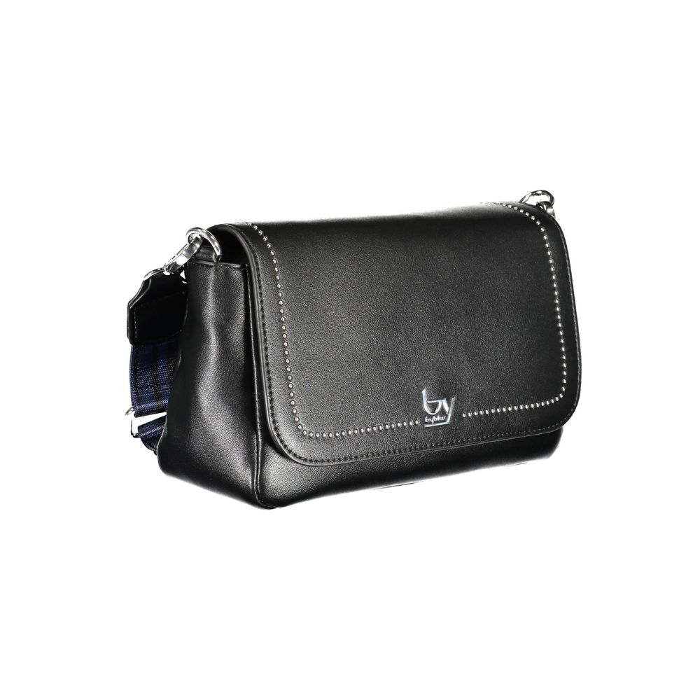 BYBLOS Black Polyethylene Women Handbag | Regal Royce