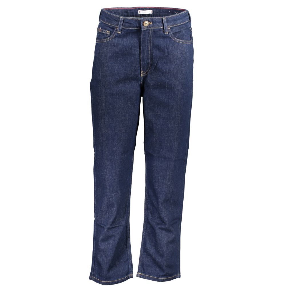 Tommy Hilfiger Blue Cotton Women Jeans | Regal Royce