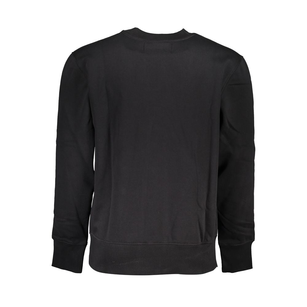 Calvin Klein Black Cotton Men's Sweatshirt | Regal Royce