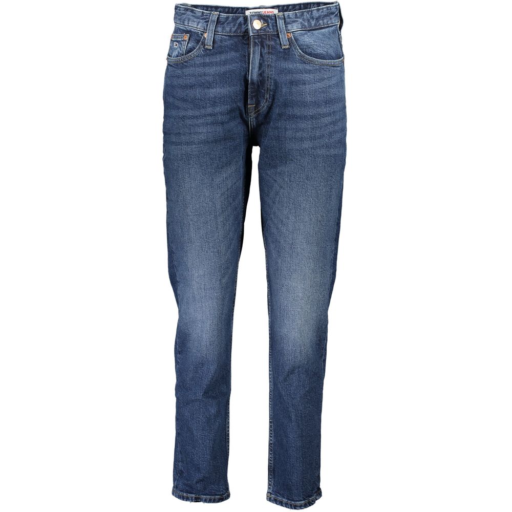 Tommy Hilfiger Blu Cotton Women Jeans Slim Ankle | Regal Royce