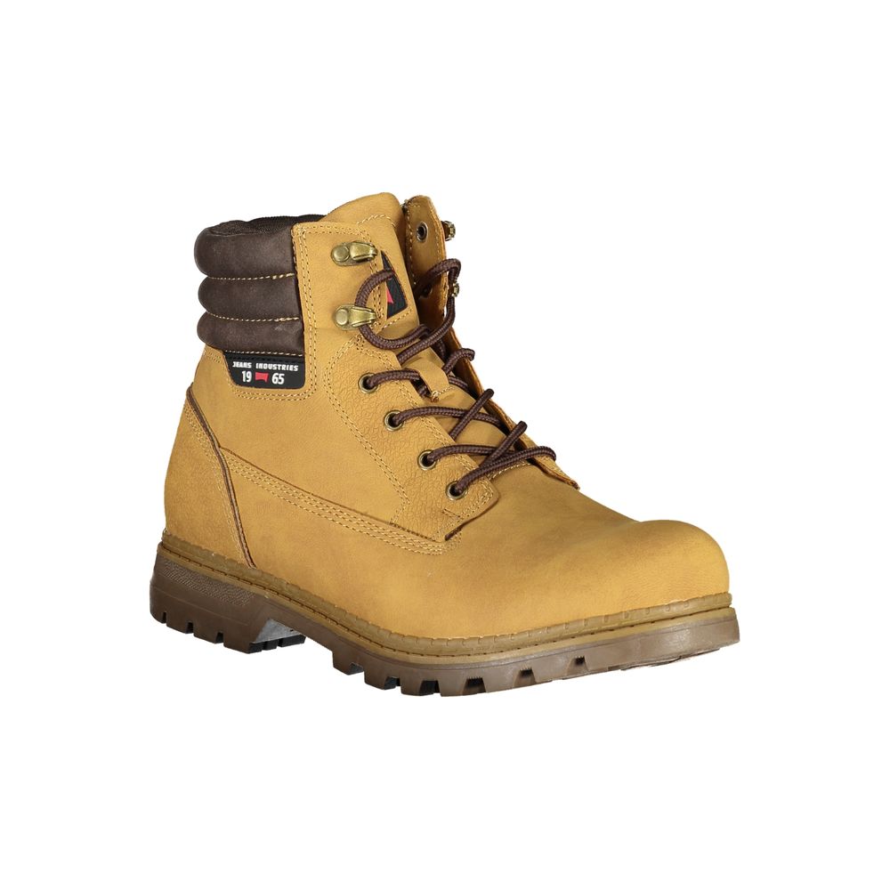 Carrera Yellow Polyurethane Men Boot | Regal Royce
