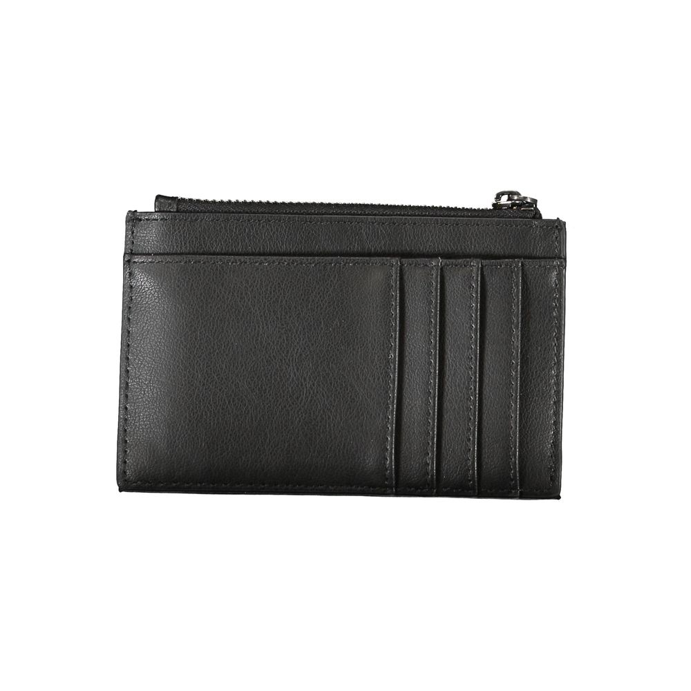 Calvin Klein Sleek Black Zip Wallet with Contrast Detailing | Regal Royce