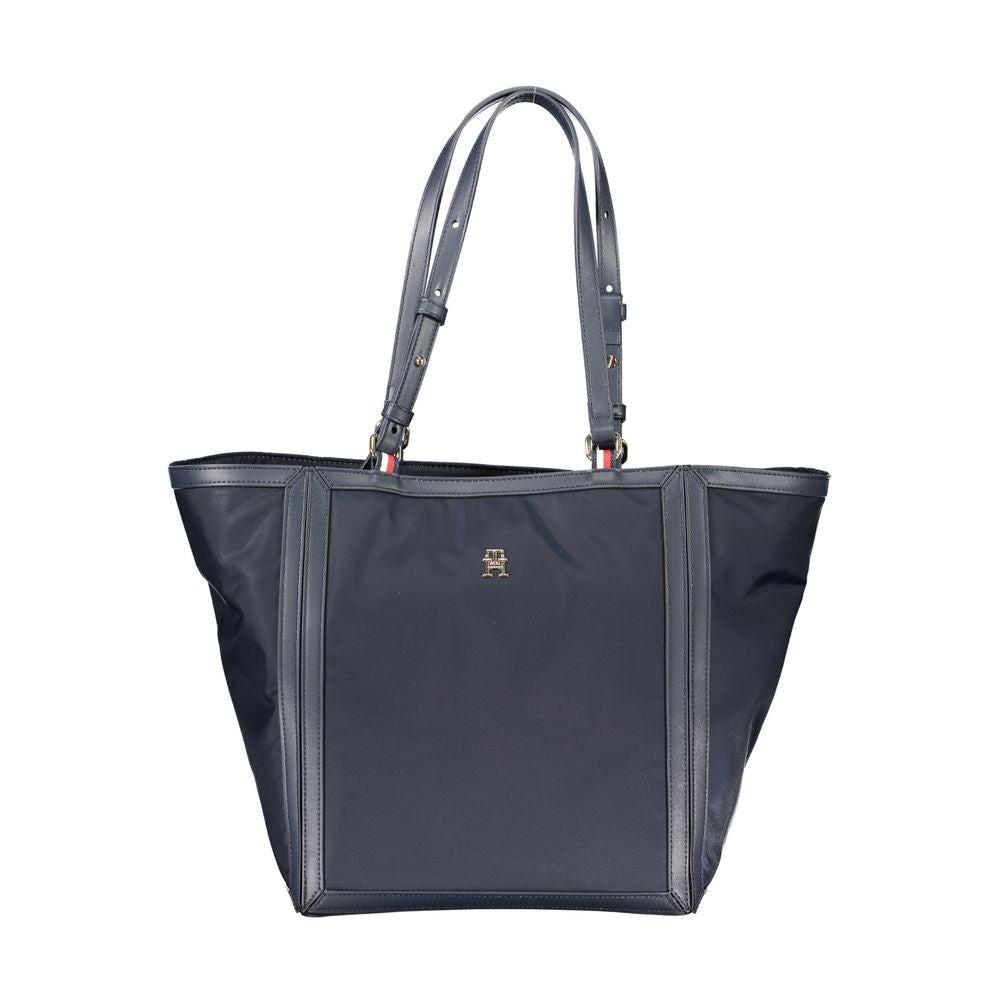 Tommy Hilfiger Blue Polyester Women Handbag | Regal Royce