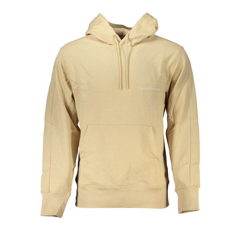Calvin Klein Beige Cotton Men Sweater | Regal Royce