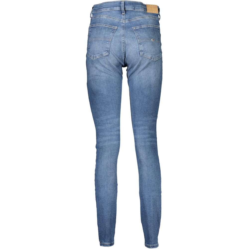 Tommy Hilfiger Blu Cotton Women Jeans | Regal Royce