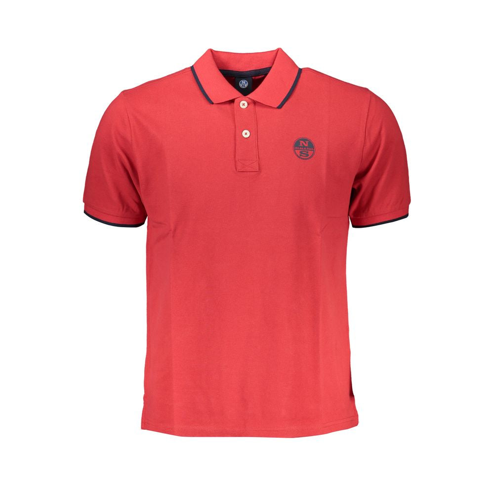 North Sails Rosso Cotton Men Polo | Regal Royce