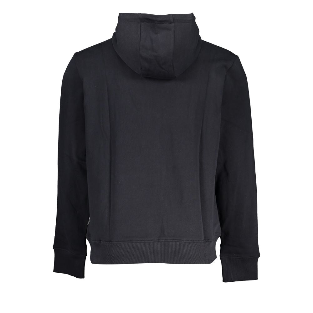 Napapijri Black Cotton Men's Hoodie | Regal Royce