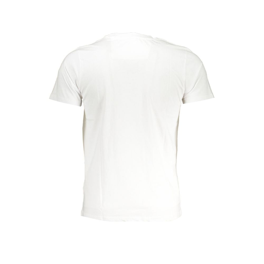 Cavalli Class White Cotton Men's T-Shirt | Regal Royce