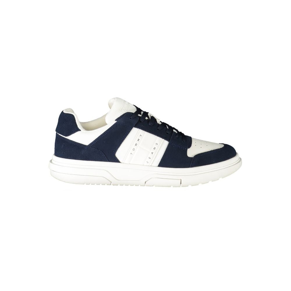 Tommy Hilfiger Blue Polyurethane Men Sneaker | Regal Royce