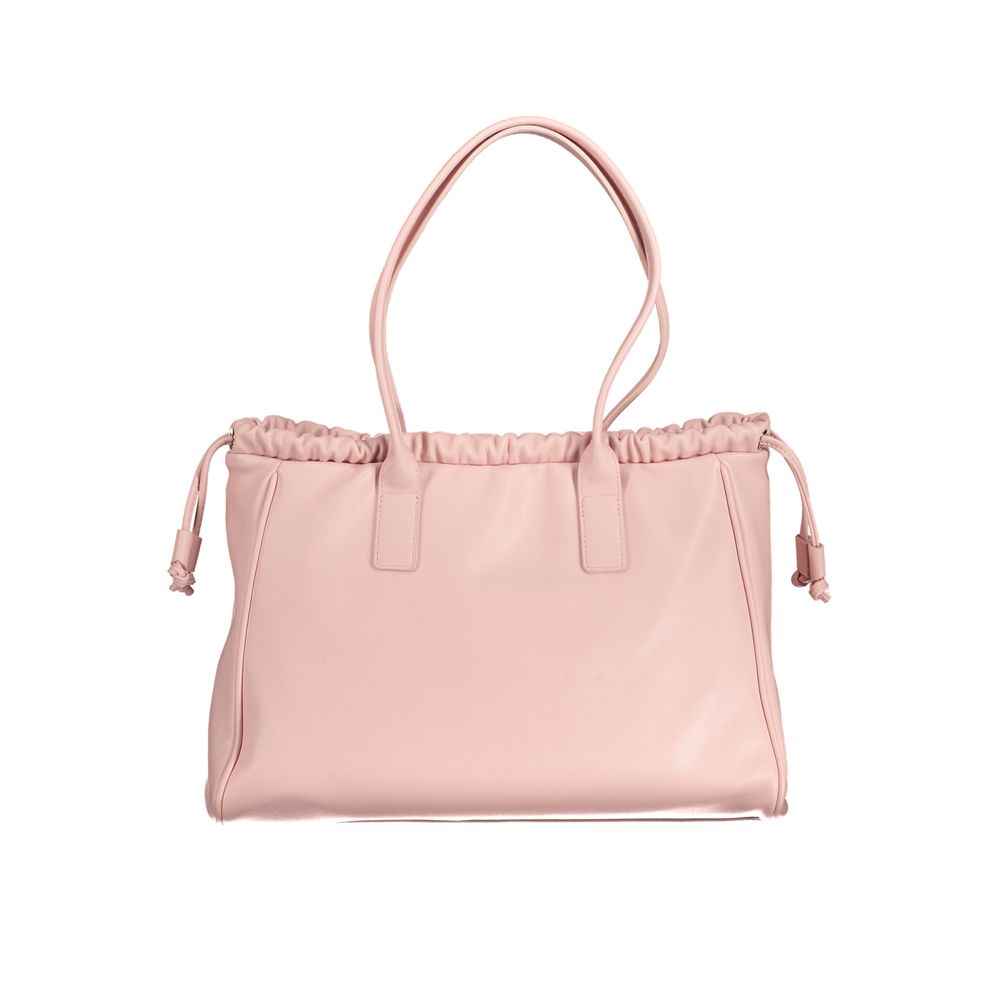 Mario Valentino Rosa Polyurethane Women Handbag | Regal Royce