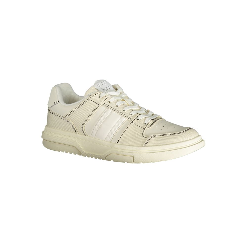 Tommy Hilfiger White Polyurethane Men Sneaker | Regal Royce
