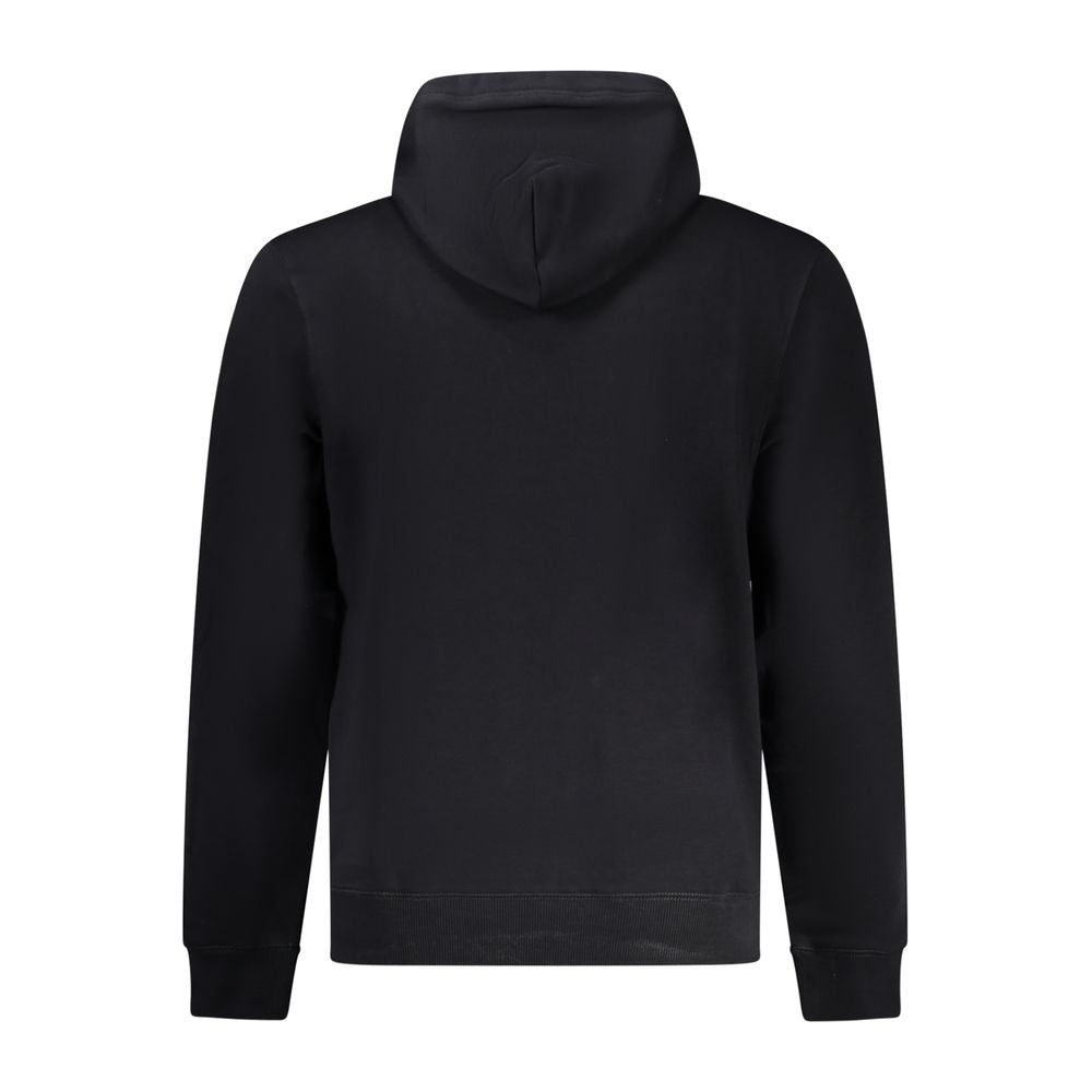 Napapijri Black Cotton Men's Sweatshirt | Regal Royce