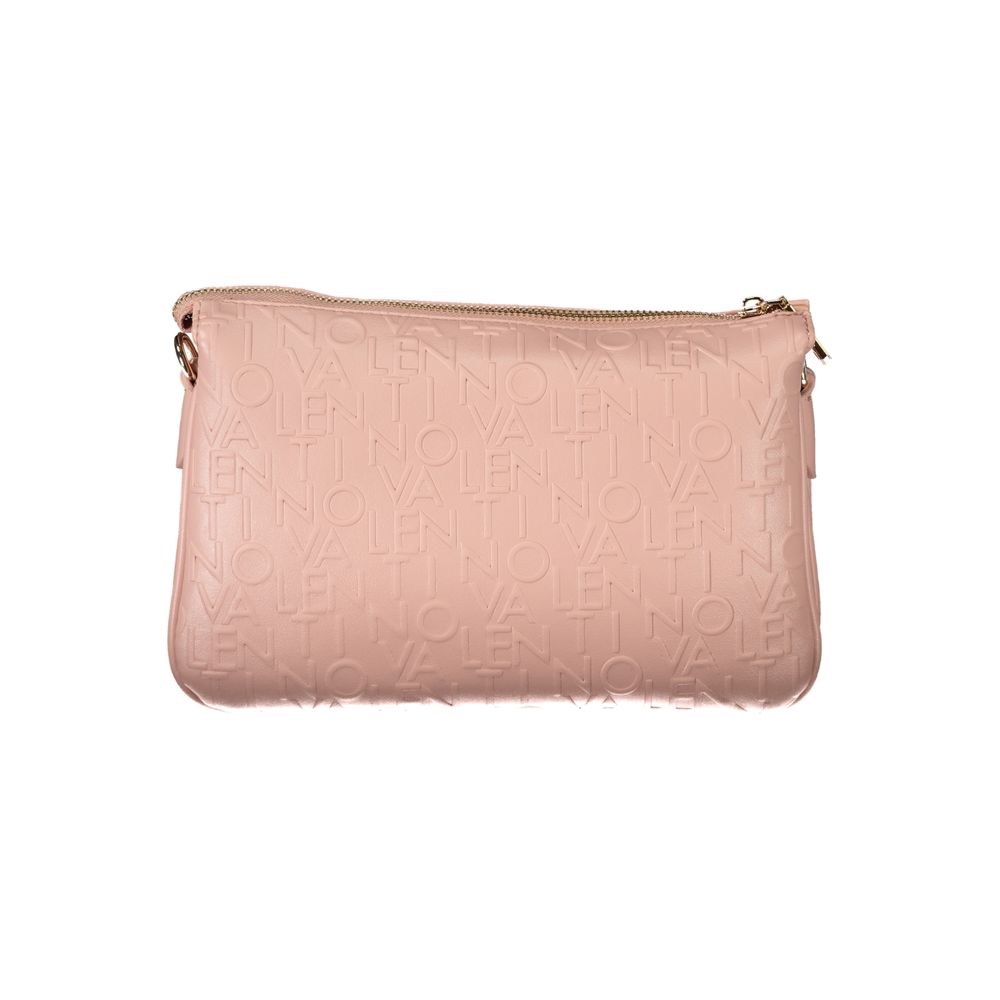 Mario Valentino Rosa Polyurethane Women Handbag | Regal Royce