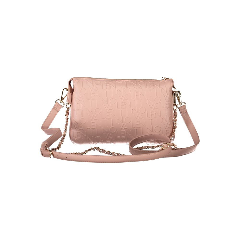 Mario Valentino Rosa Polyurethane Women Handbag | Regal Royce