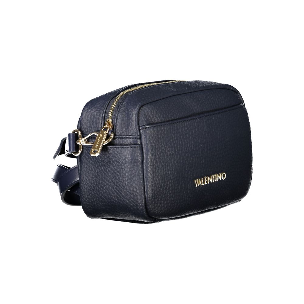 Mario Valentino Blu Polyurethane Women Shoulder Bag | Regal Royce