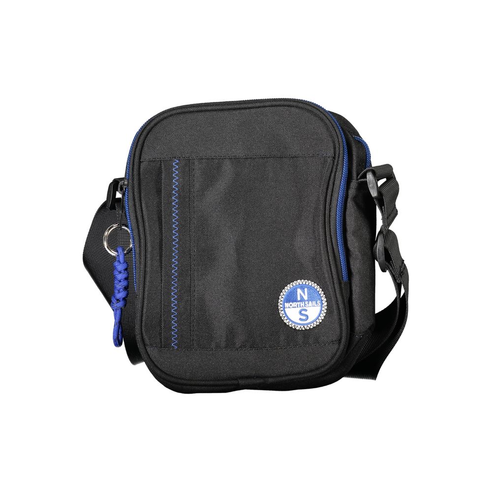 North Sails Nero Polyester Mens Shoulder Bag | Regal Royce