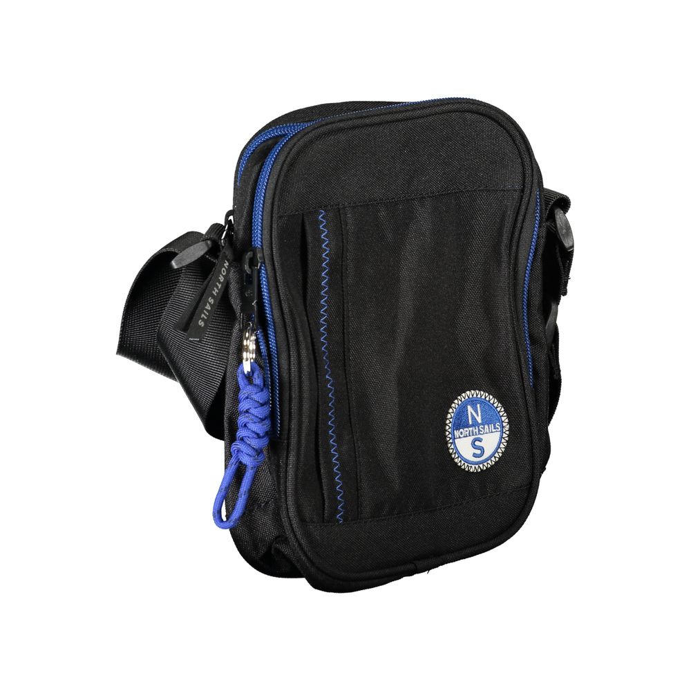 North Sails Nero Polyester Mens Shoulder Bag | Regal Royce