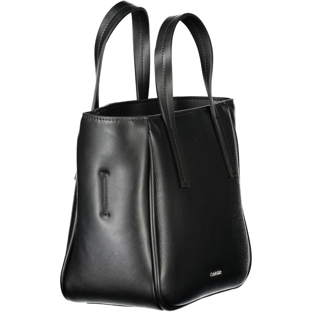 Calvin Klein Black Polyethylene Women Handbag | Regal Royce